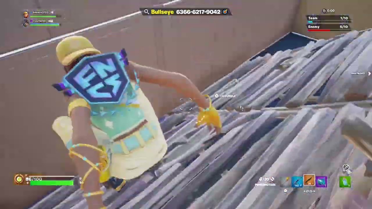 Fortnite 3v3 piece control 