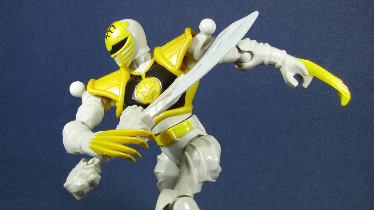 Power Rangers Mixx N Morph Mighty Morphin White Ranger And Tigerzord