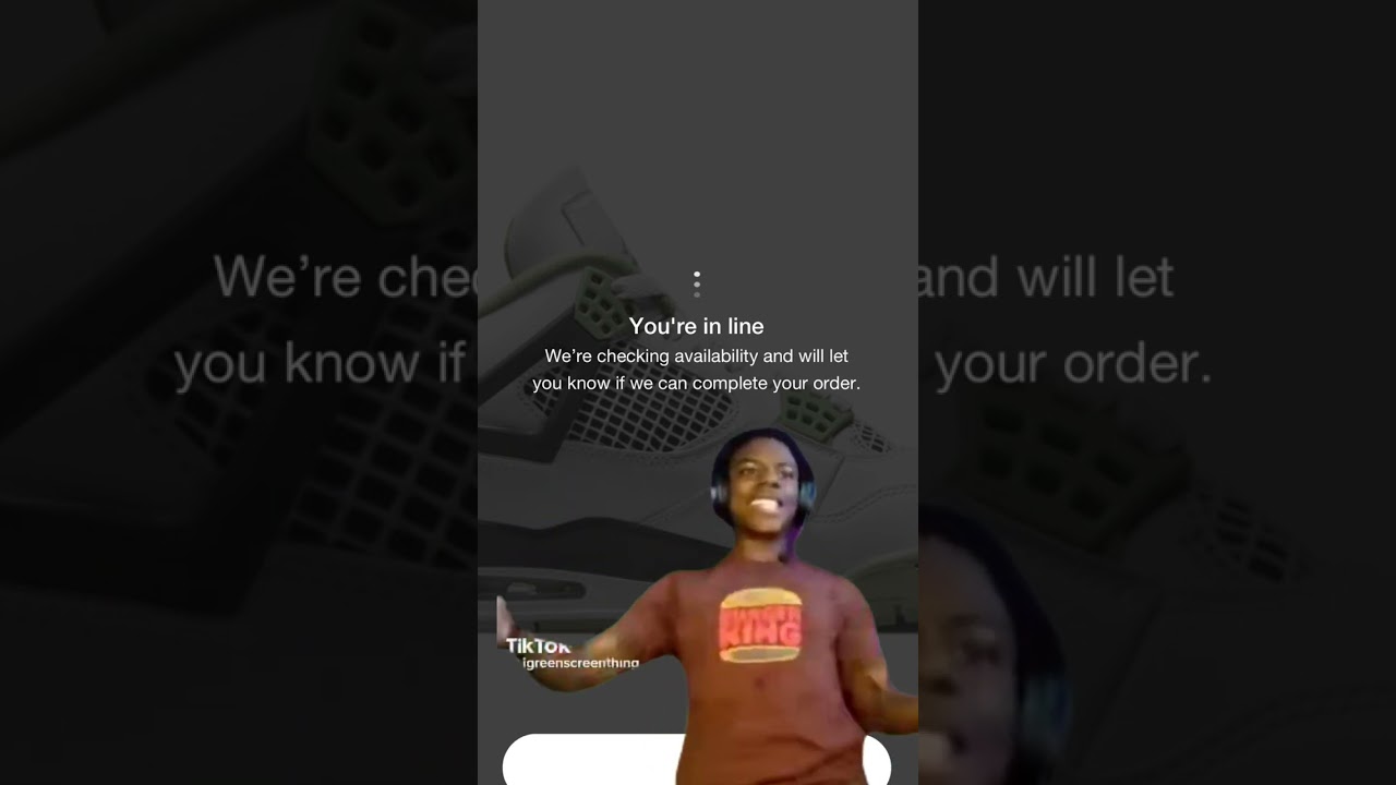 Entering on SNKRS App...