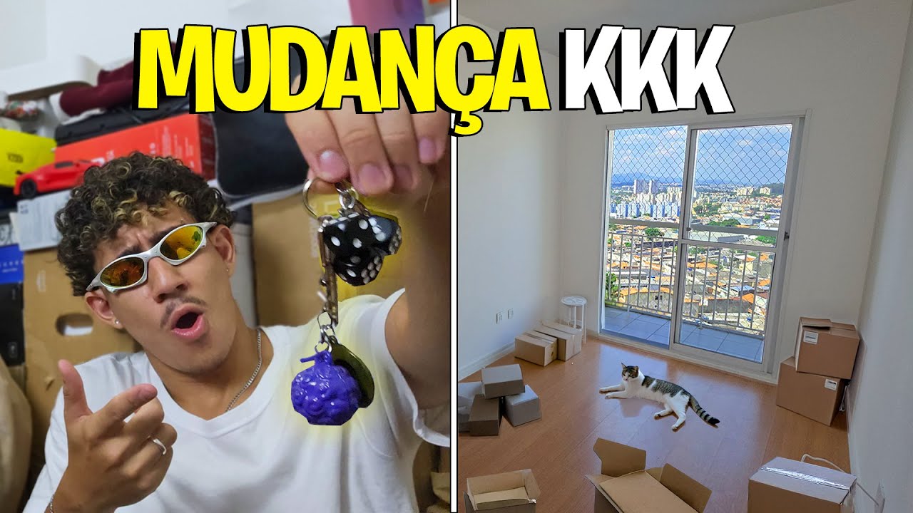 FINALMENTE ME MUDEI PRO NOVO AP! 🔥 (CANSEI KKK)