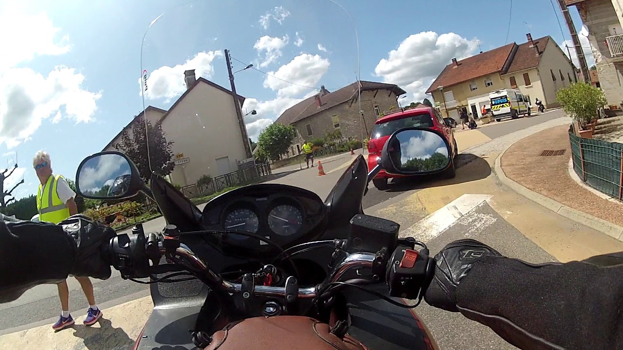 Ballade Jura aout 2017 - Honda Deauville 650 1998