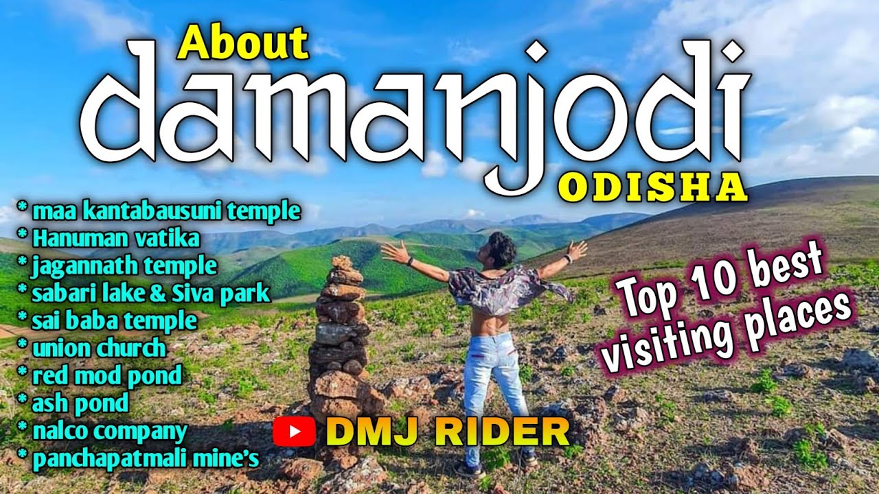 Top 10 visiting places in nalco damanjodi koraput district | all in one video | by Dmj Rider