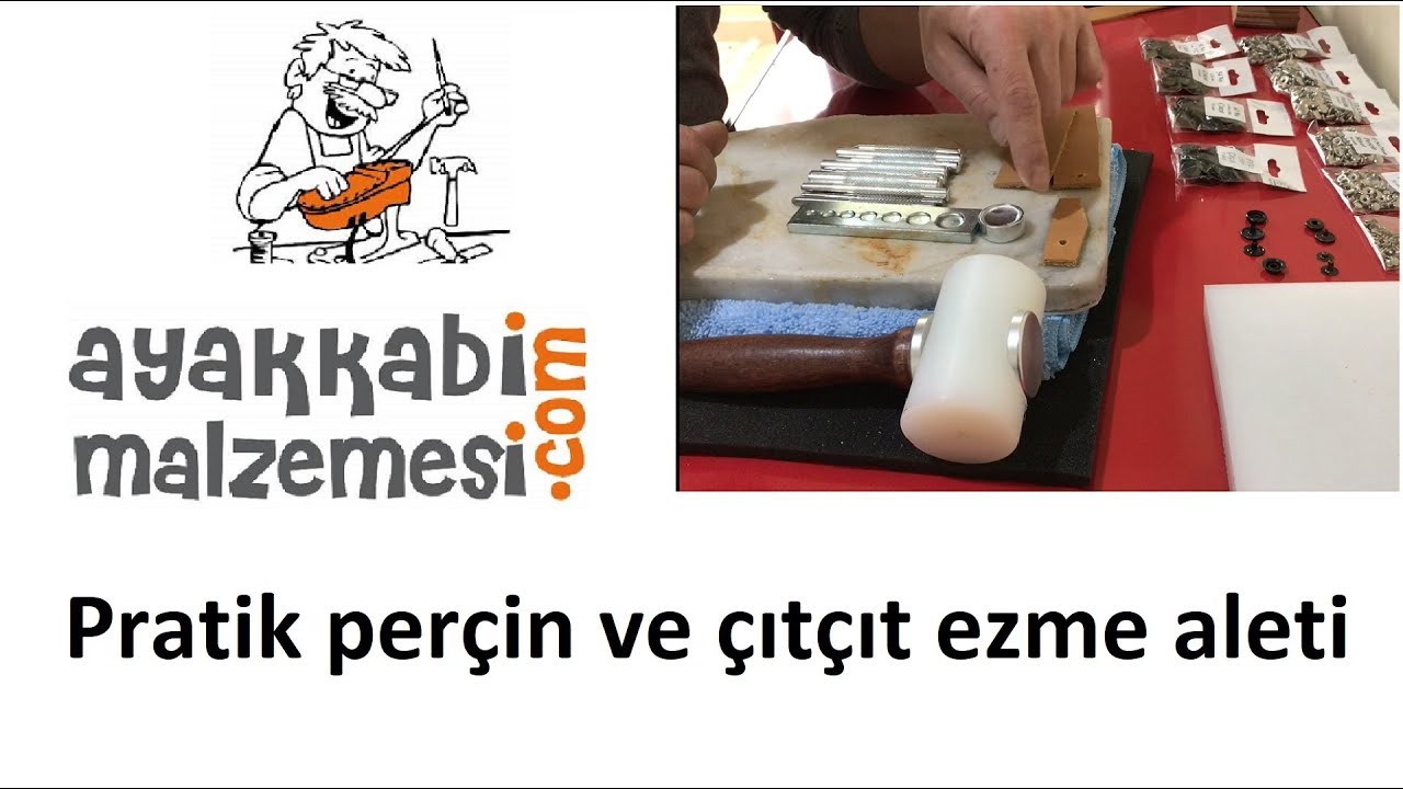 pratik perçin ve çıtçıt ezme aleti