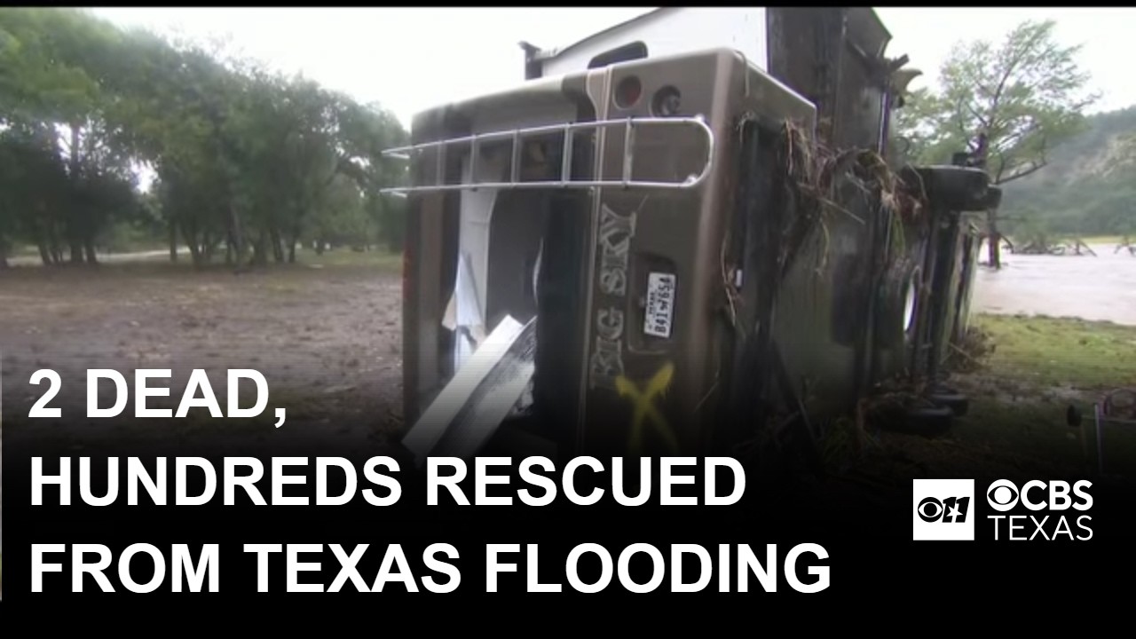 Hundreds of people rescued from Texas flooding as threat decreases Friday