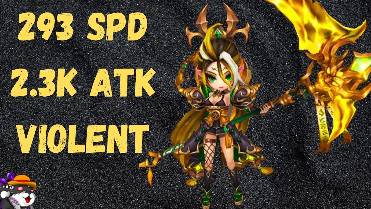 Сила Этны (Леди Ветра Ада) в RTA Summoners War