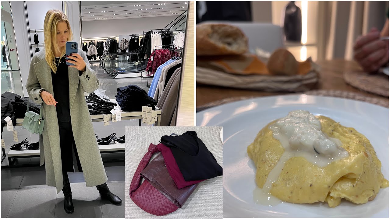 Vlog nowy płaszcz i mini shopping//jak podróżować po Lombardii//przepis na idealną włoska polentę