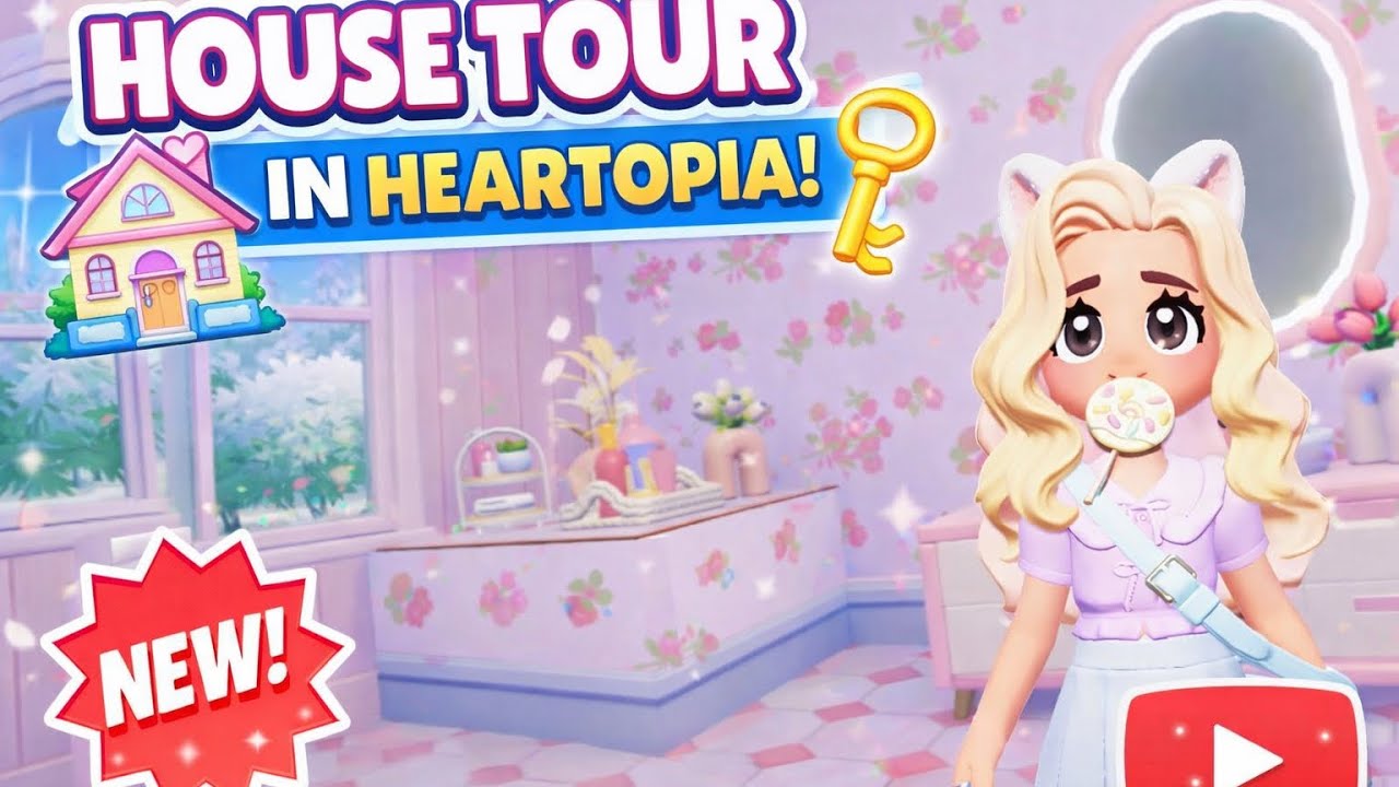 Heartopia house tour! Cozy cottage 