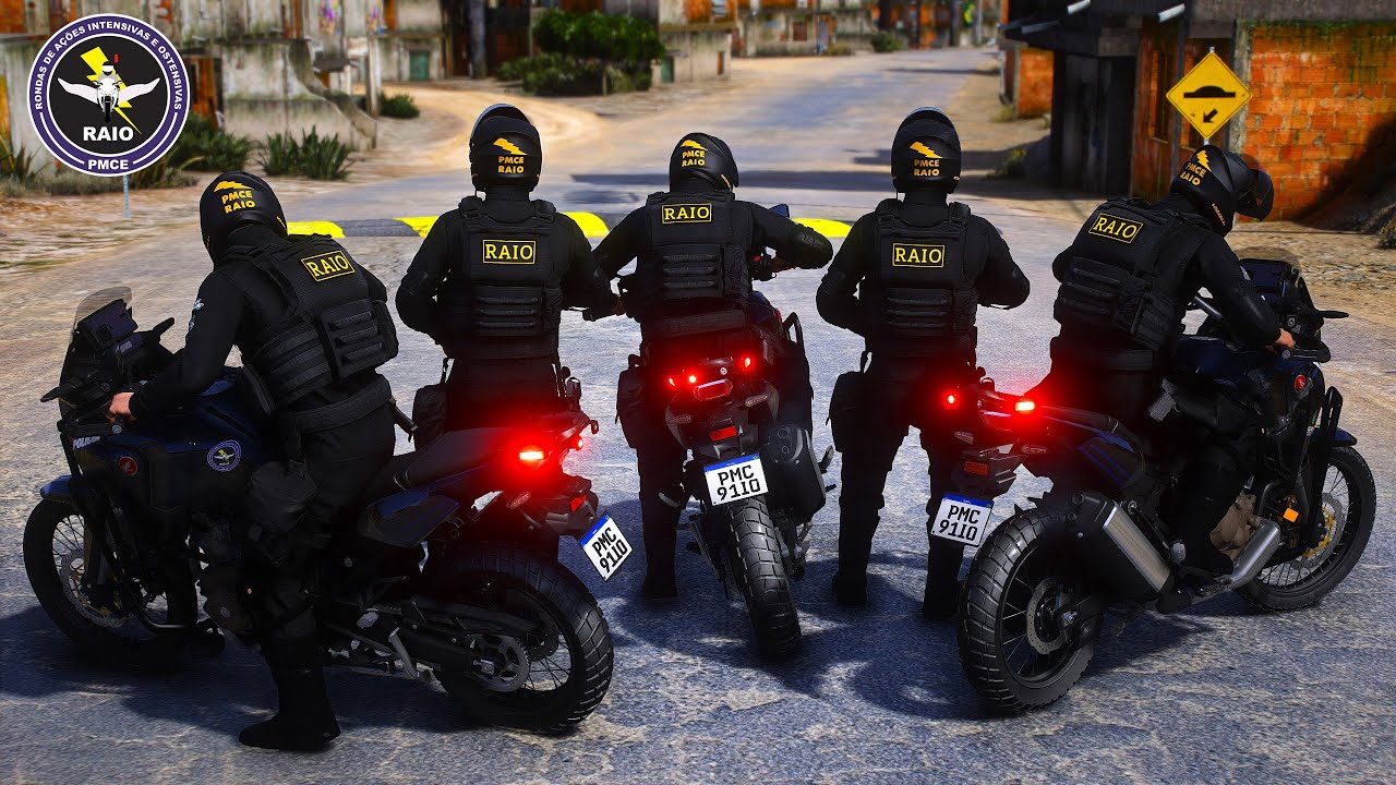 INDIVÍDUO 4RMADO + TROCA DE T1ROS - CPRAIO / PMCE ⚡ GTA 5 POLICIAL
