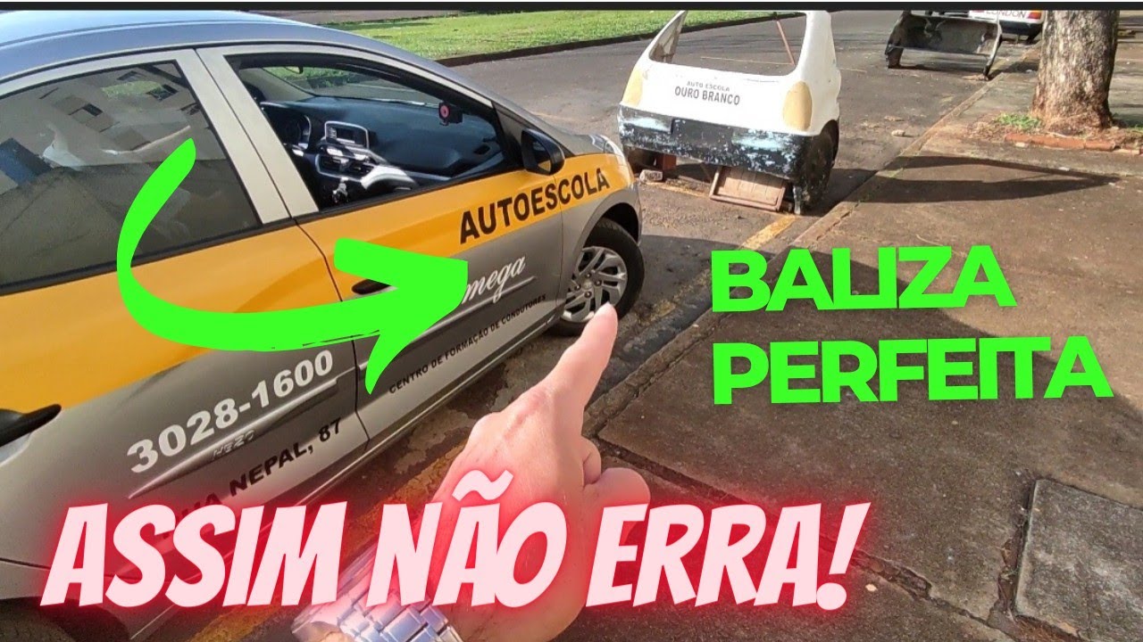 BALIZA PASSO A PASSO DETRAN PR #BALIZA #AUTOESCOLA #CNH