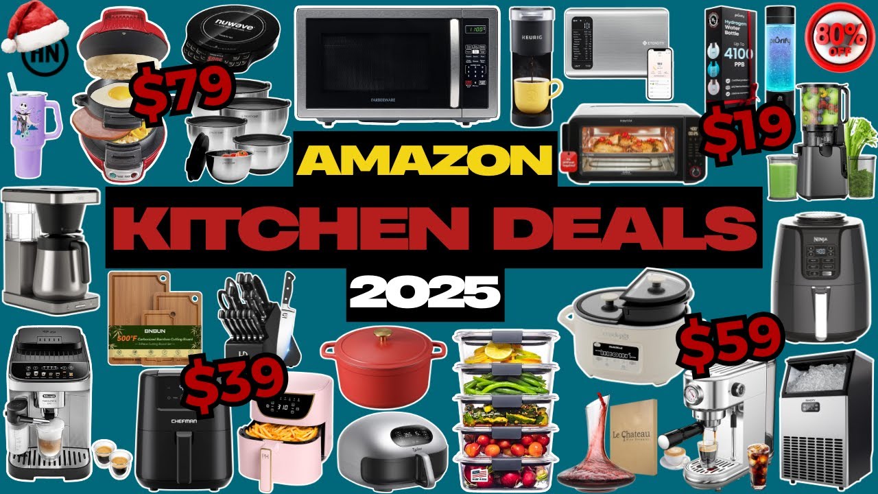 22 Amazon Kitchen Gadgets Worth Buying This Month ( With Prices ) Amazon Kitchen Finds | HN Finds