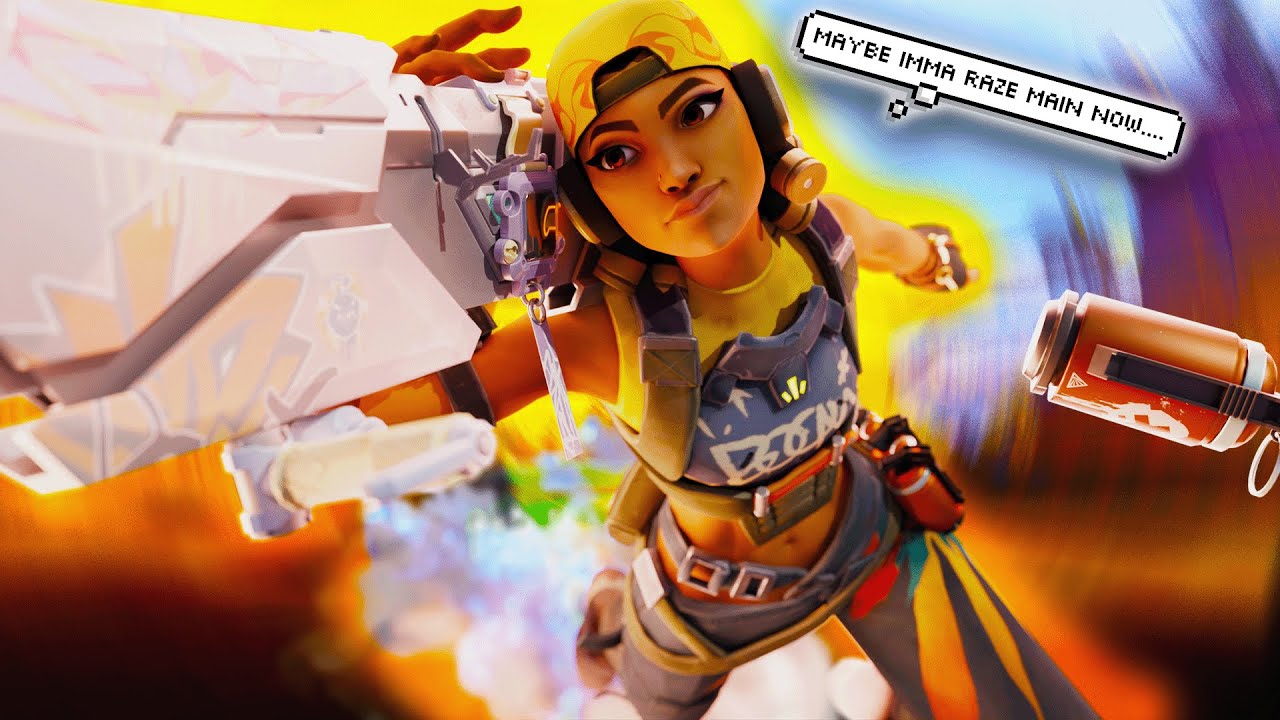 When a cypher main DOMINATES on Raze | ( Road to Diamond )