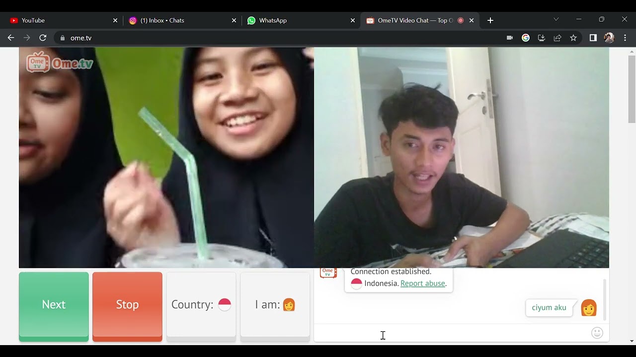 OmeTV Video Chat &mdash; Top Omegle Random Cam Chat Alternative 2023   Google Chrome 2023 07 18 09 43 25