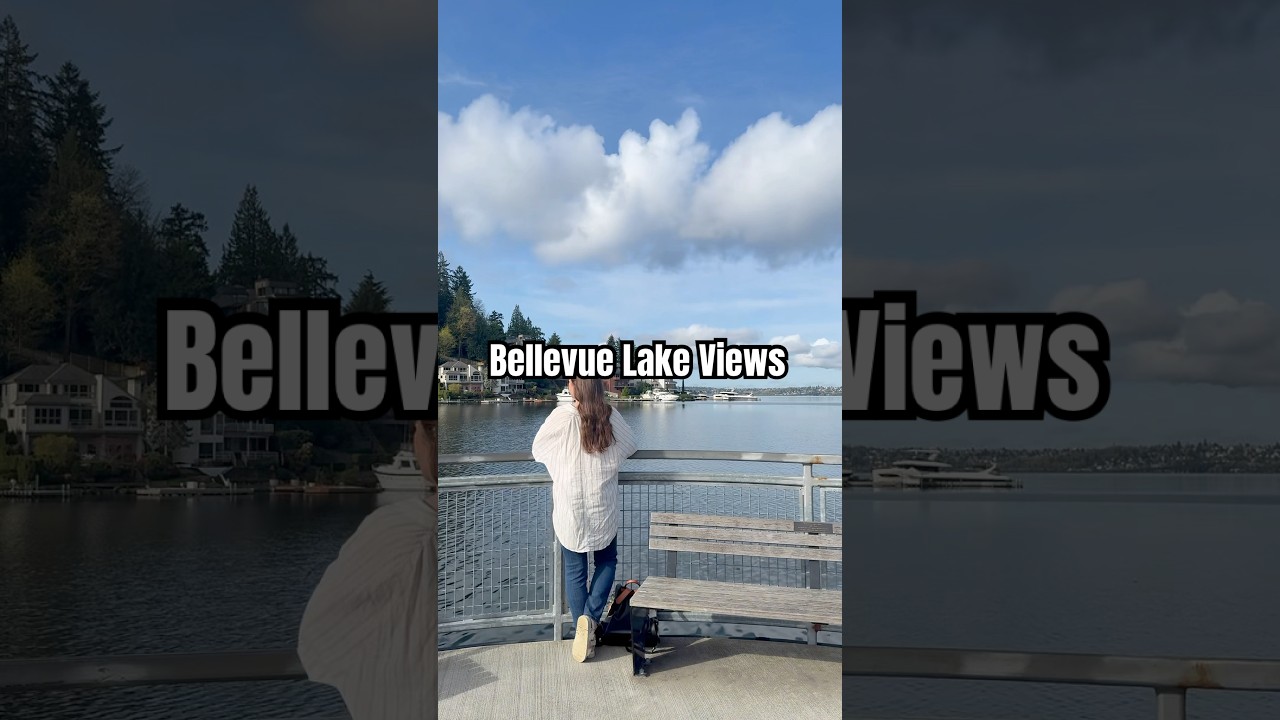 🌲Bellevue Washington | Cafe&rsquo;s and Lake Views