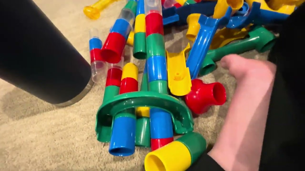 Vintage mindware marble run unboxing