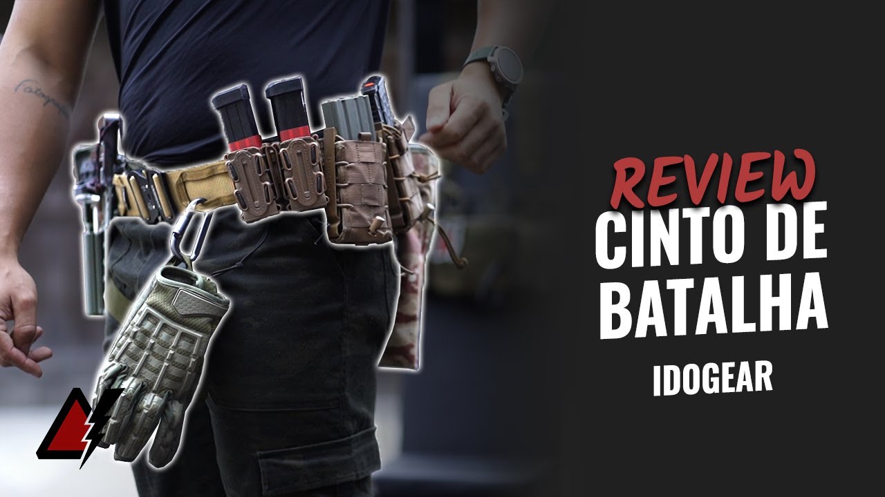 REVIEW CINTO TATICO DE BATALHA