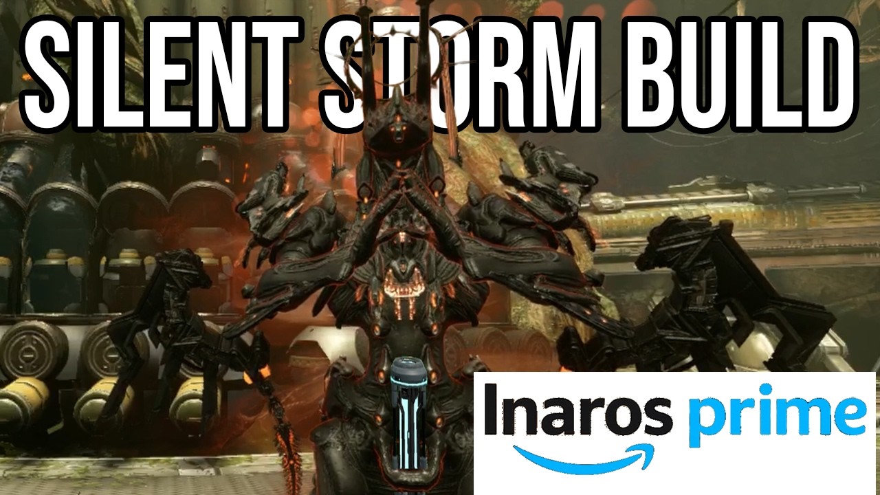Silent Storm | Inaros Prime Build | Warframe | Excavation Warframe
