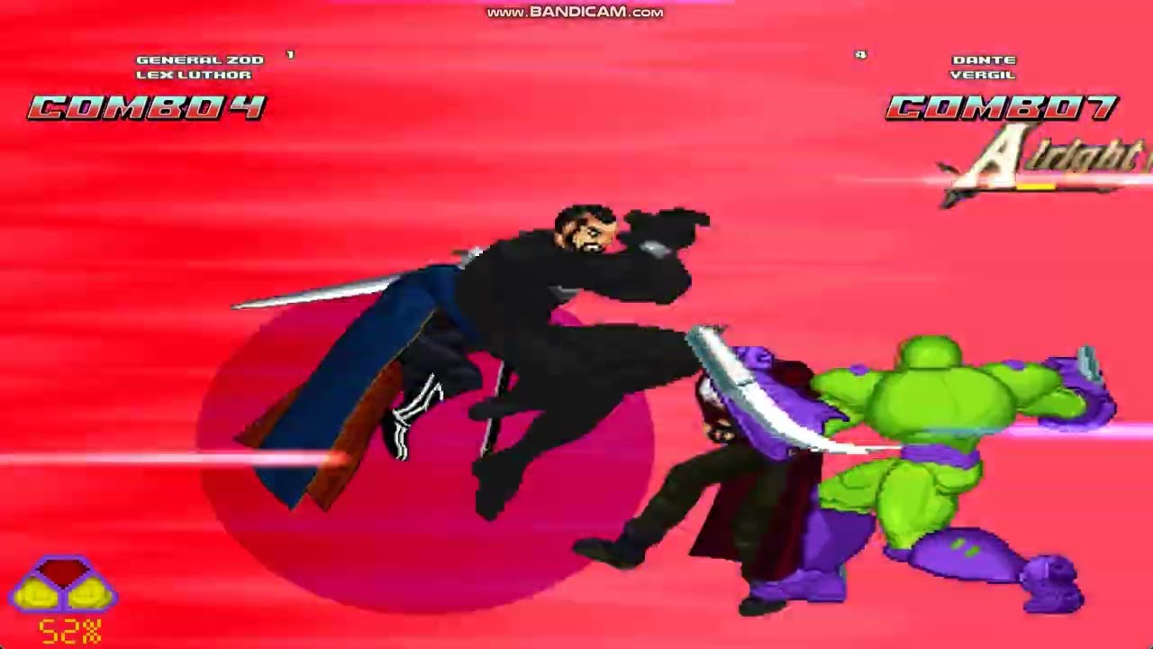 General Zod & Lex Luthor vs. Dante & Vergil