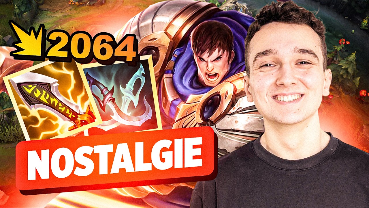 Je rejoue GAREN CRITIQUE et c'est magnifique