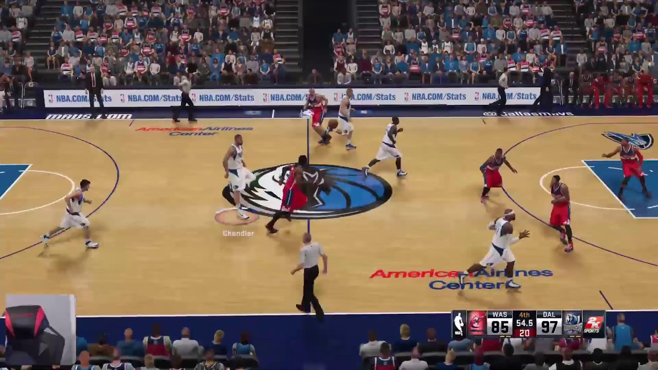 NBA2k15 #33 Wizards @ Mavericks