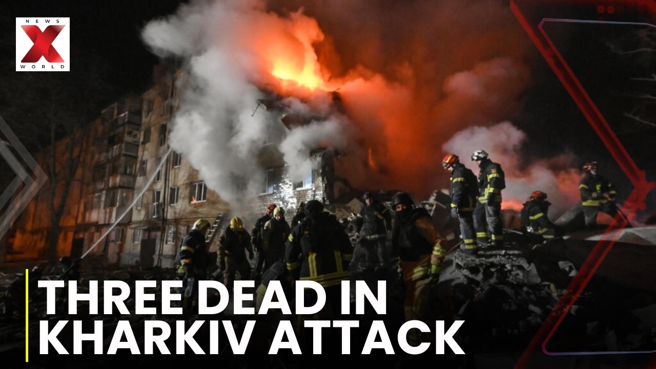 Three Dead, Ten Injured in Kharkiv Attack| NewsX World