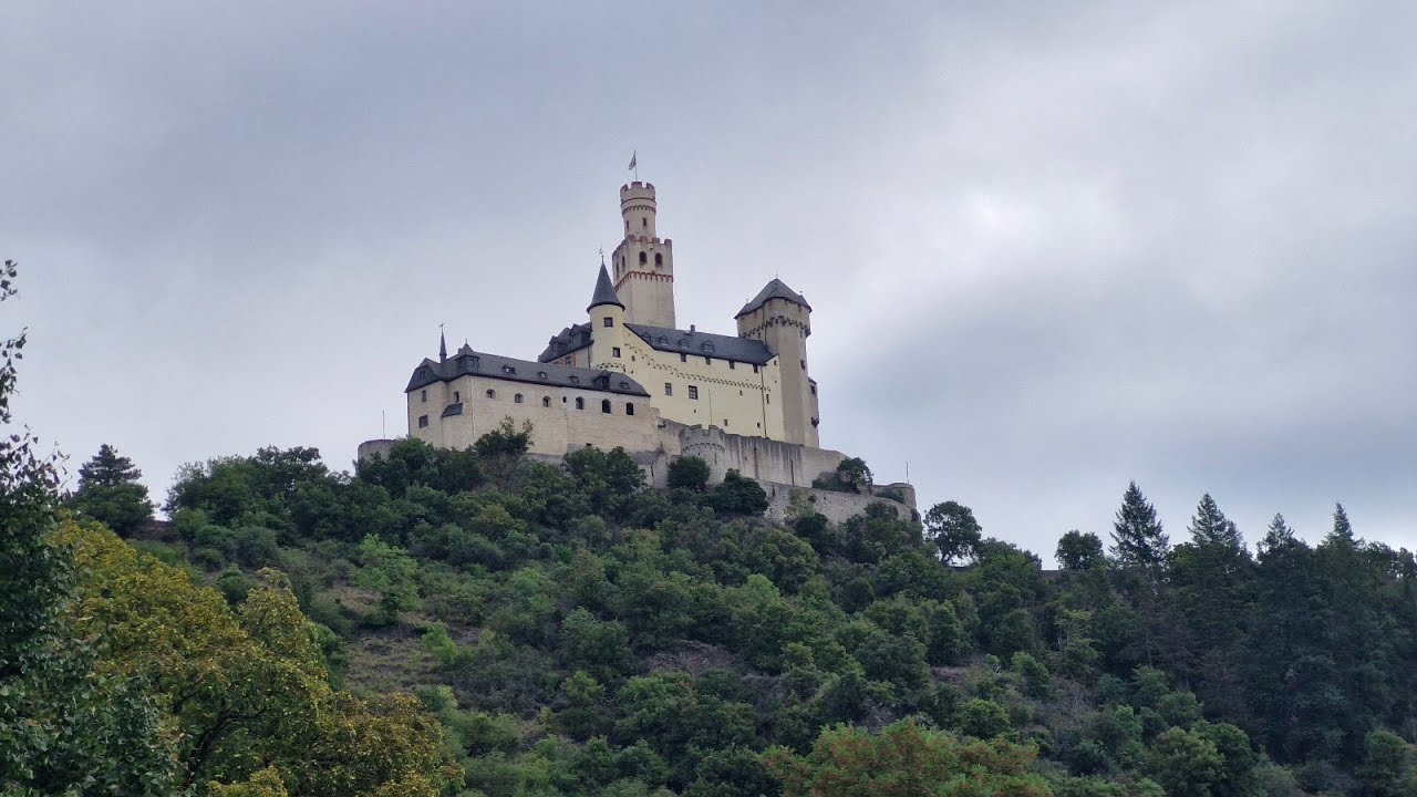 MS Alisa Teil 1 Rhein und Mosel - Reisestart und Braubach Marksburg