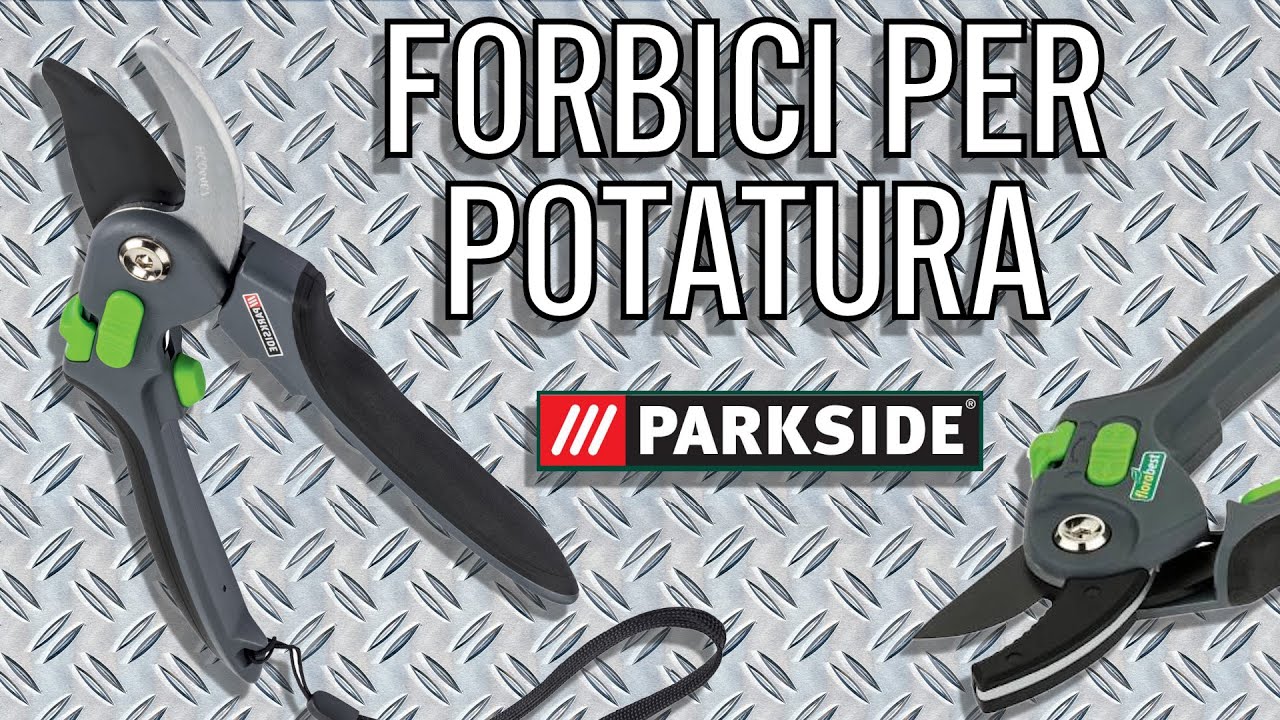 Forbice per potatura ad Incudine o ByPass PARKSIDE 3.99 € forbici