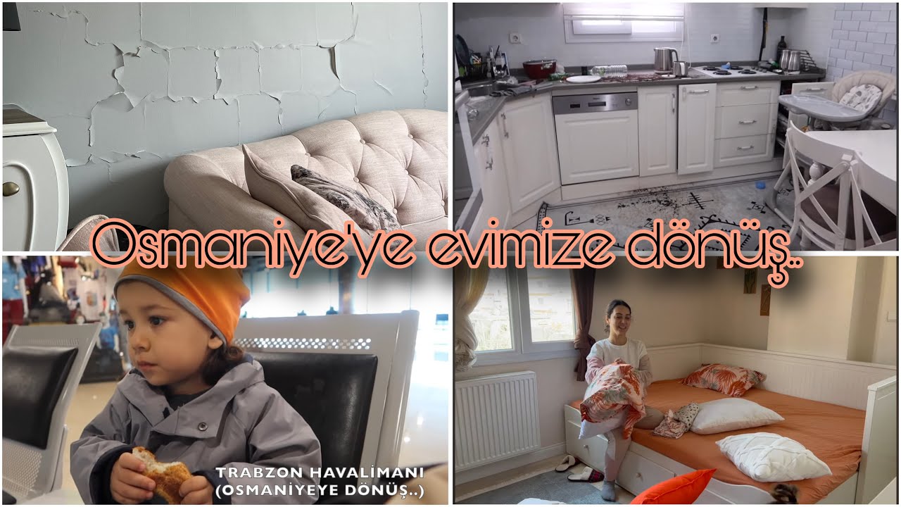 DEPREMDEN SONRA EVİMİZE İLK DÖNÜŞÜMÜZ / HASAR DURUMU / ÇOK AĞLADILAR DAYANAMADIK DÖNDÜK - BAŞLIYORUZ