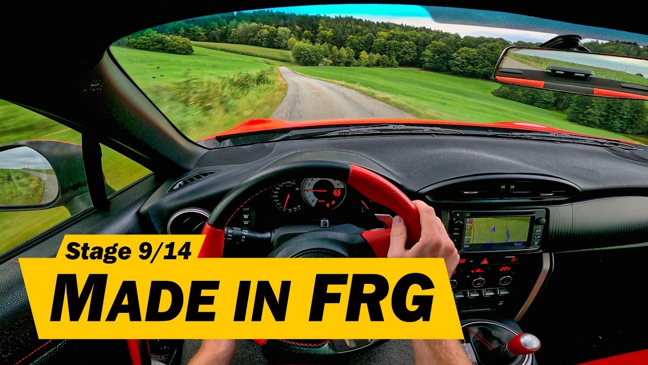 WRC Central European Rally 2025 | Stage 9/14 Made in FRG | POV Recce