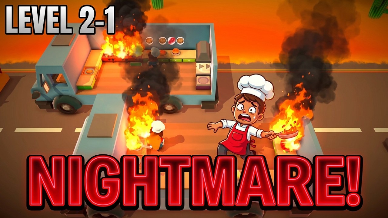 Overcooked. Level 2-1