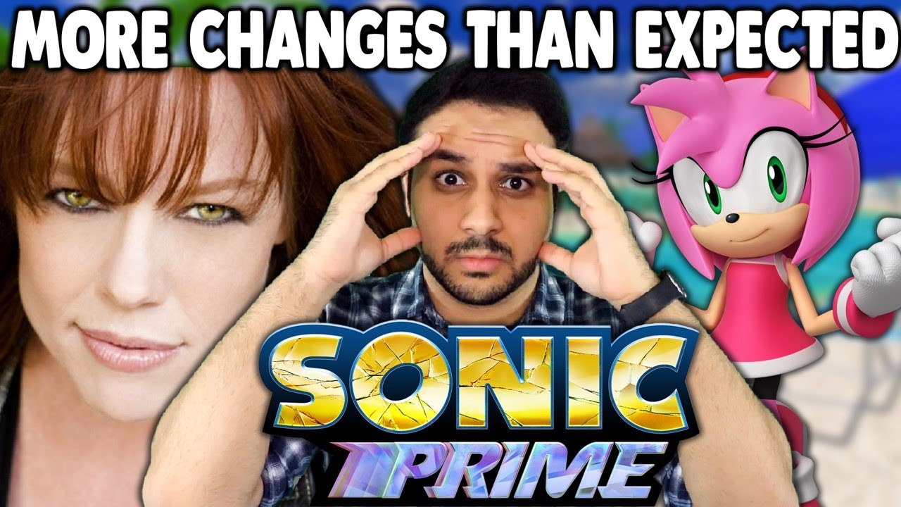 Sonic Prime - Amy's Voice Changing Too? - More Changes Than Expected!