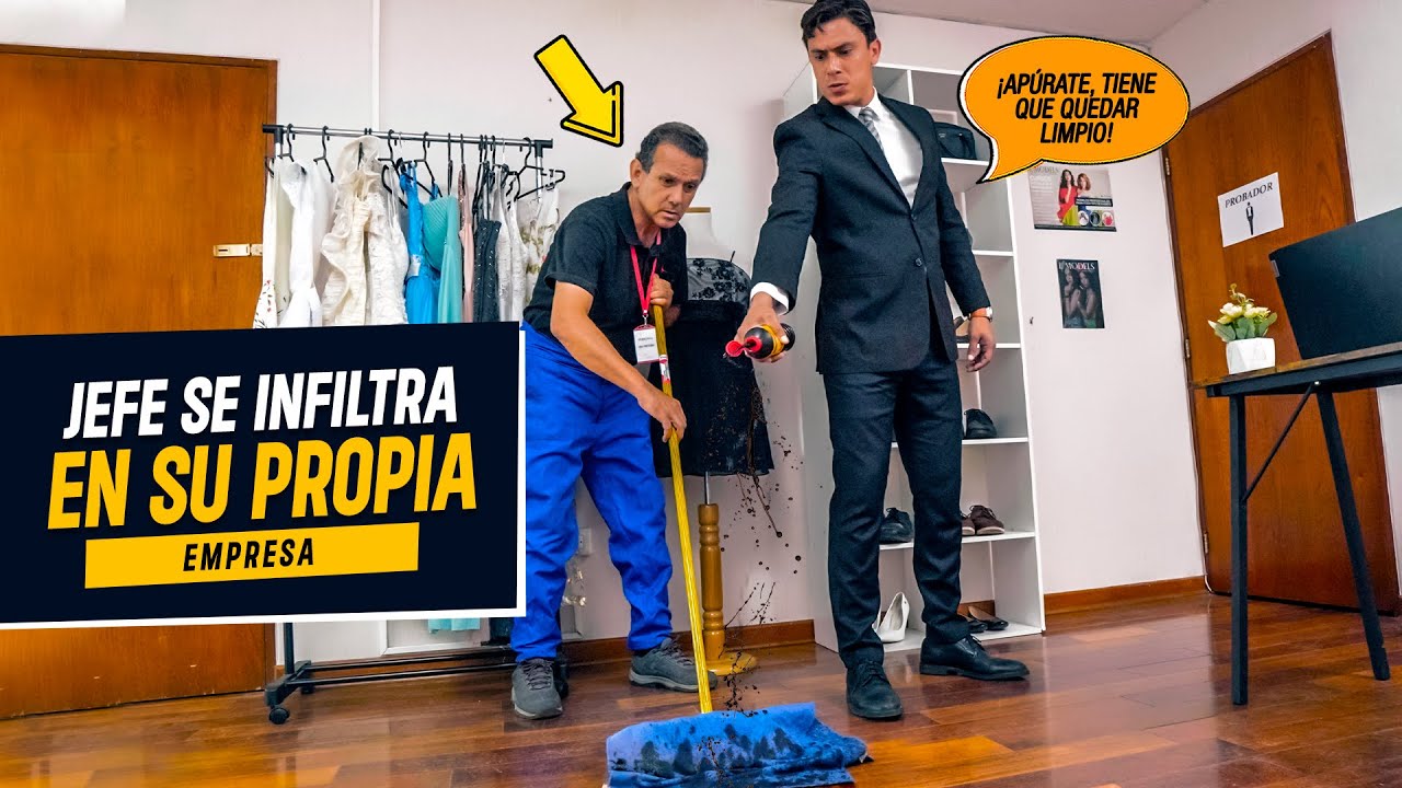 Dueño de empresa se infiltra como trabajador | Jefe se infiltra en su propia empresa y se sorprende
