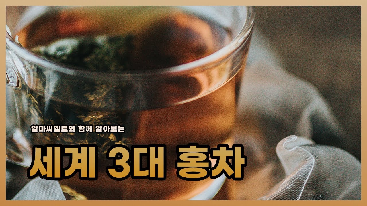 [알마씨엘로] '세계 3대 홍차'란 무었인가!?