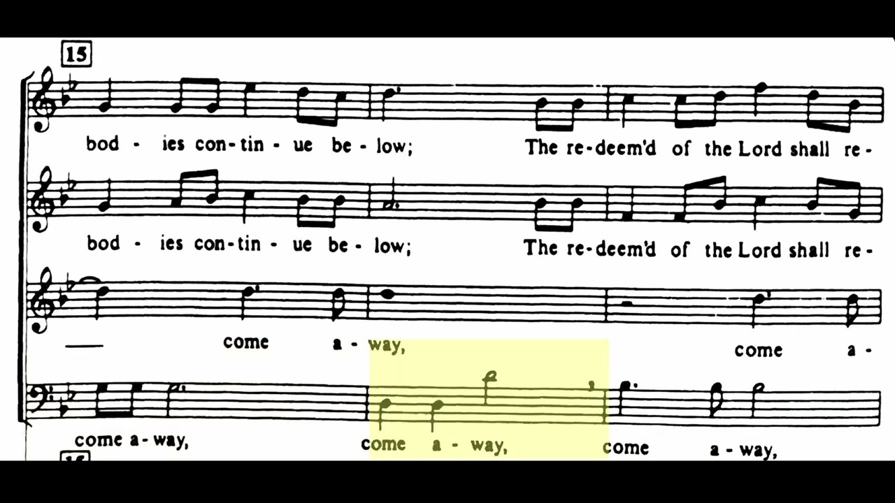 Come Away to the Skies - Alice Parker  - Bass Emphasized