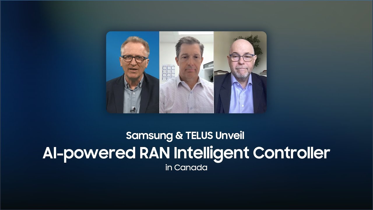 Samsung & TELUS Unveil AI-powered RAN Intelligent Controller in Canada