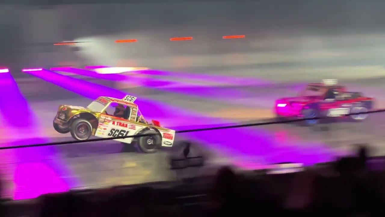 Autograss class 7 @ Autosport 2024 Live Action