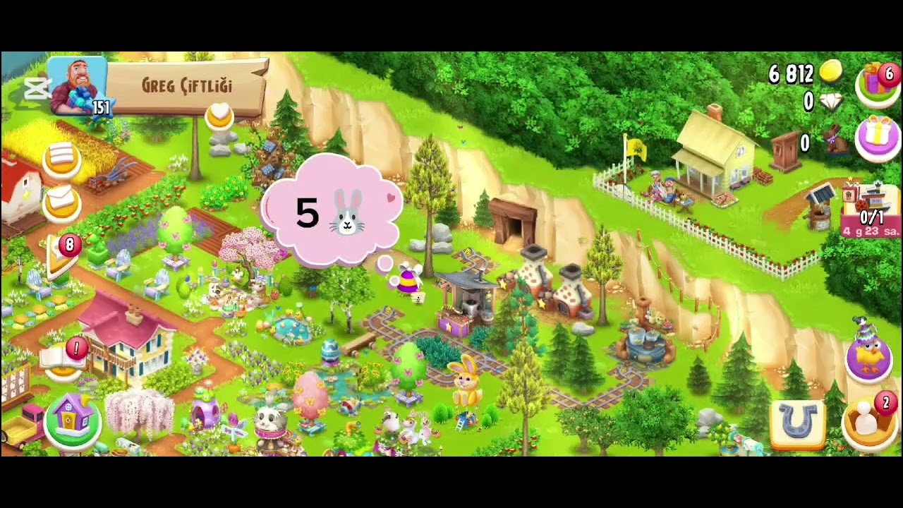 HAYDAY GREG HEDİYE. #hayday #haydaypaskalya #haydaylevelup #haydaygreg #haydayyeni