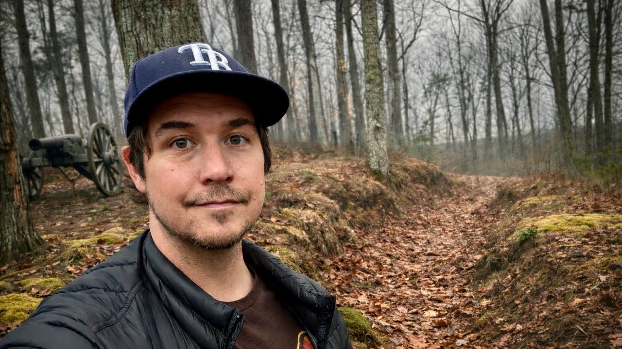 Alone on a Mountain Hike to a Forgotten Kentucky Civil War Battlefield... TRENCHES Still Remain
