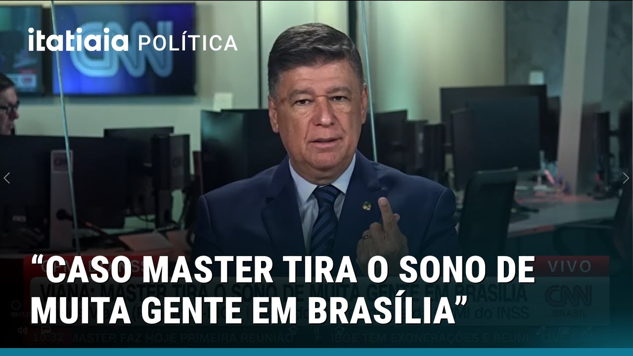 CASO MASTER TIRA O SONO DE MUITA GENTE EM BRASÍLIA, DIZ CARLOS VIANA