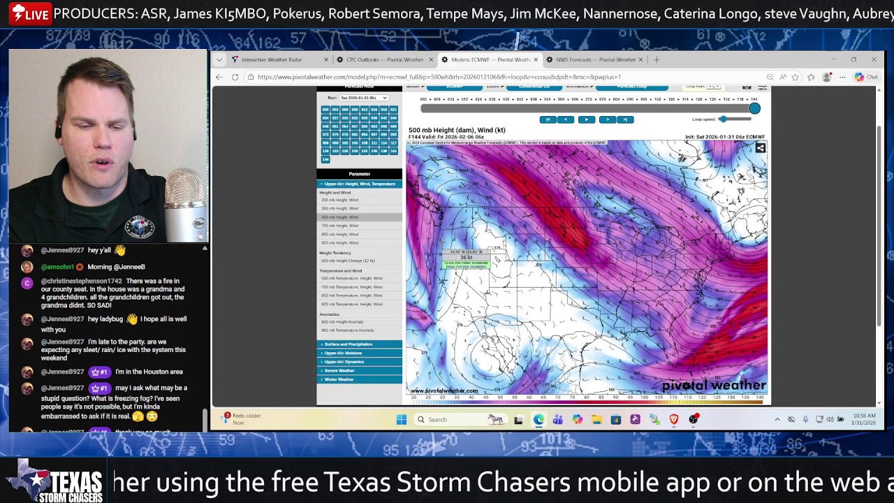 Live Texas Weather Update With Jason Cooley feat. Blake Brown (1/31/2026)