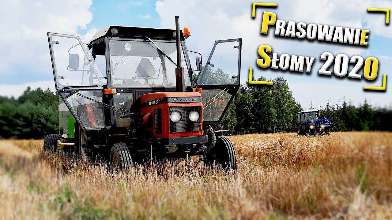 🔥Prasowanie Słomy🔥 ZETOR POWER! 🔥Ciapek i Zetor w akcji!