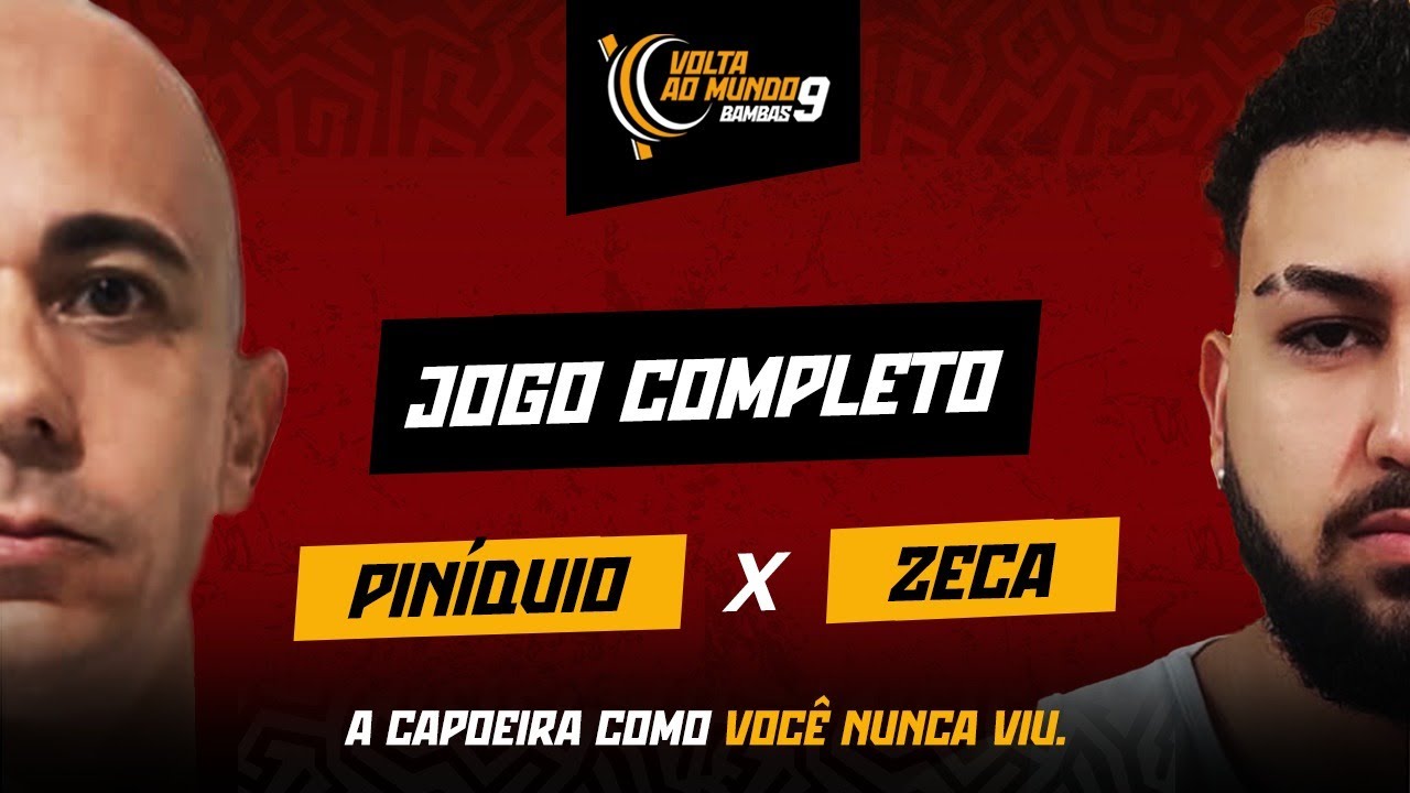 PINÓQUIO VS ZECA - Luta Casada PCD - Volta ao Mundo Bambas 9 - Capoeira