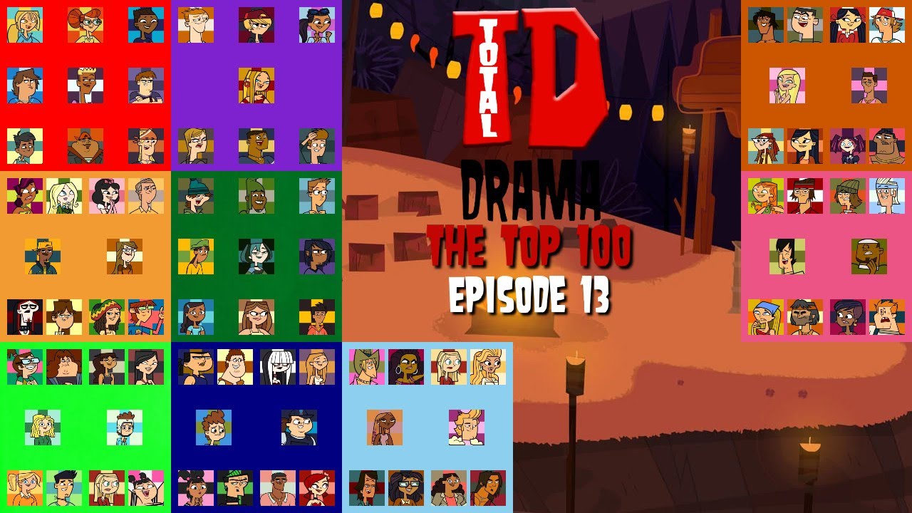 🎉 TOTAL DRAMA THE TOP 100 🎉 Episode 13