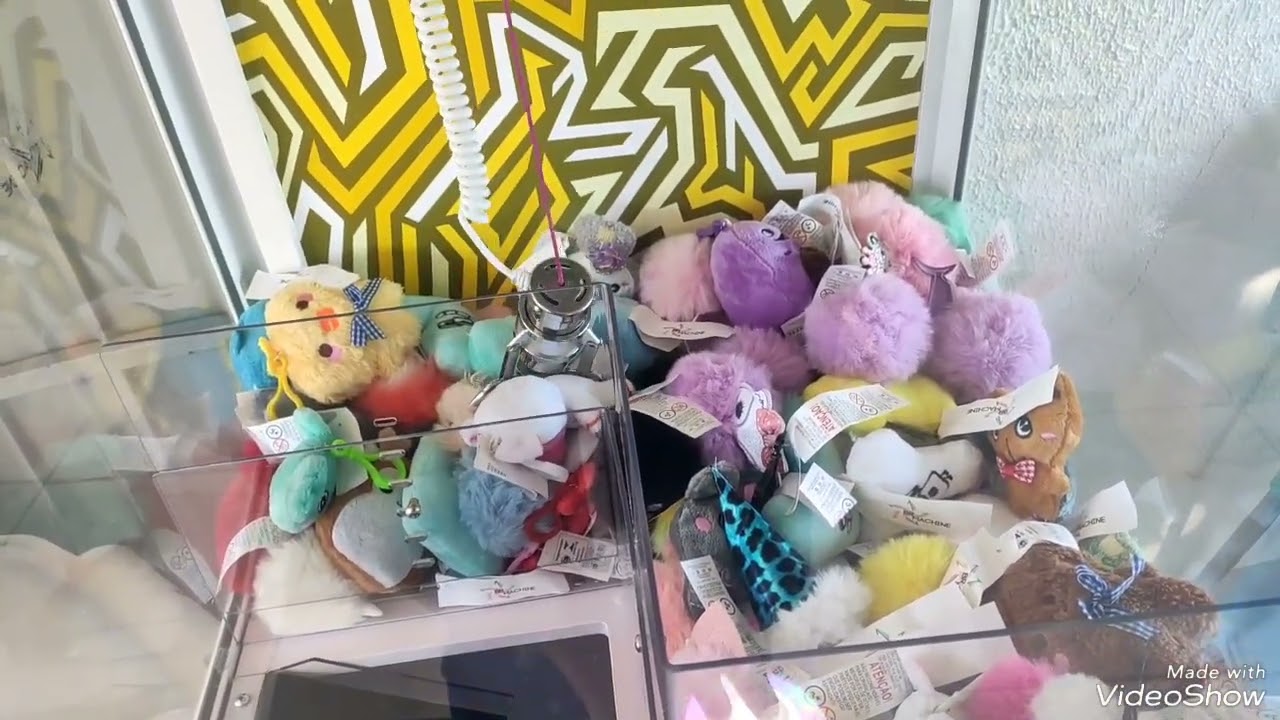 Limpa ,limpaaaa,Feitsy e + Feitsy e muitas locuragens na máquina de ursinhos Br machines