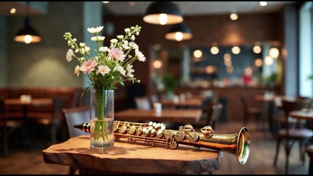 Soothing Jazz Music for Relaxing 2026 🎷 Smooth Saxophone Instrumental | Cozy Cafe Vibes 1 Hour  #sax