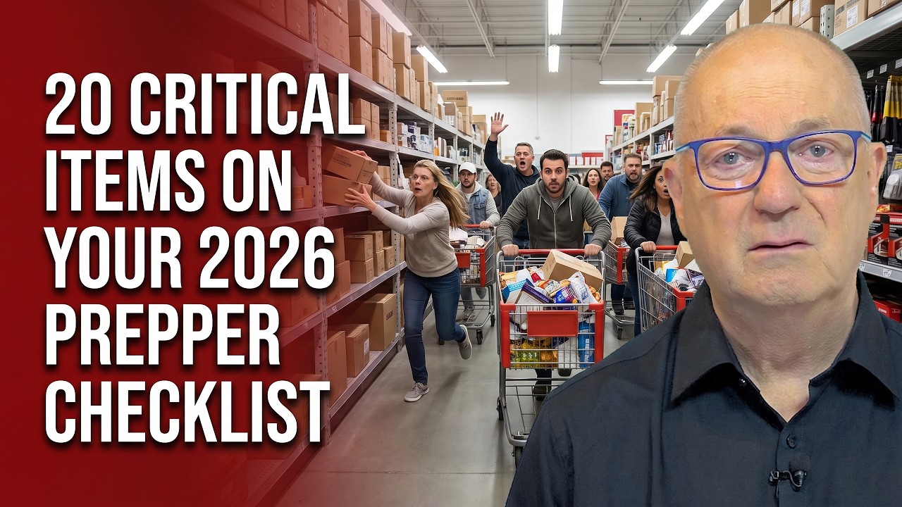 20 Critical Items on Your 2026 Prepper Checklist
