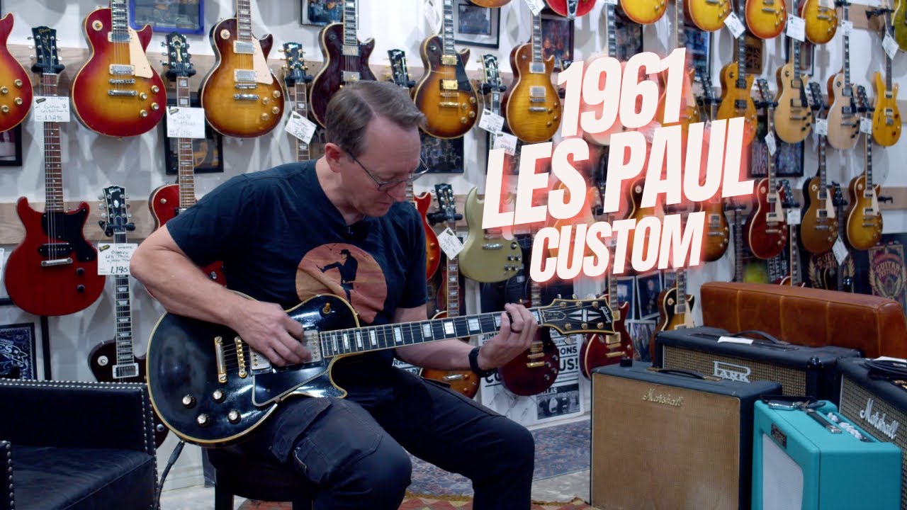 Jimmy Wallace Guitars | 1961 Gibson Les Paul Custom ft  John Caroll