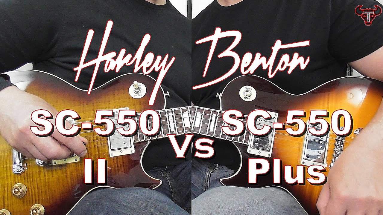 Harley Benton SC 550 II против SC 550 Plus: подробное сравнение