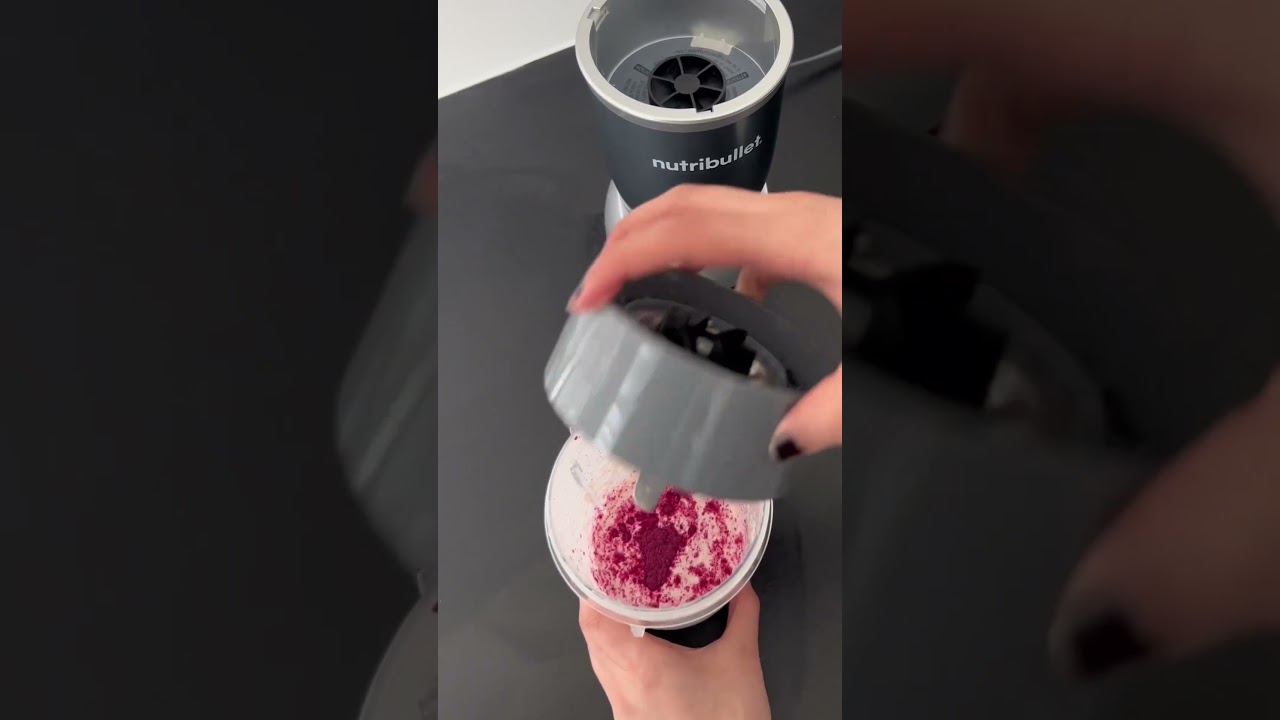 🩷Pink Matcha💚 Recipe with the nutribullet 600 black