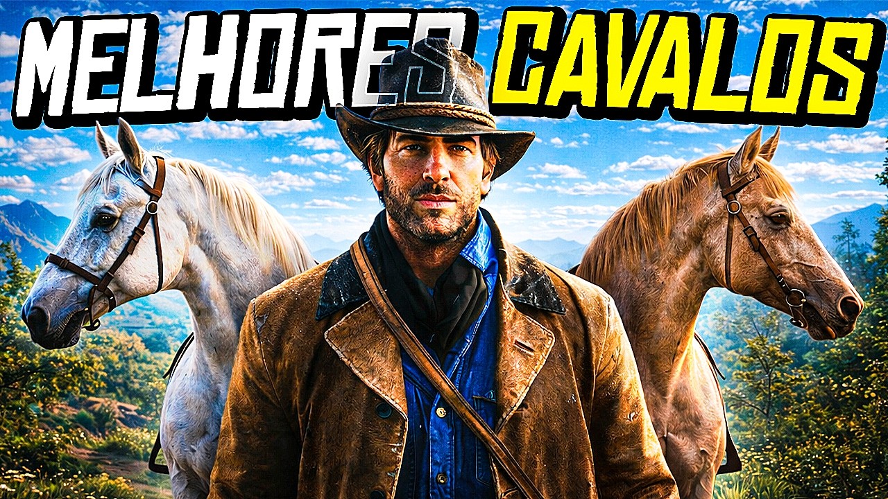 Fui atrás dos MELHORES CAVALOS no INICIO do RED DEAD 2