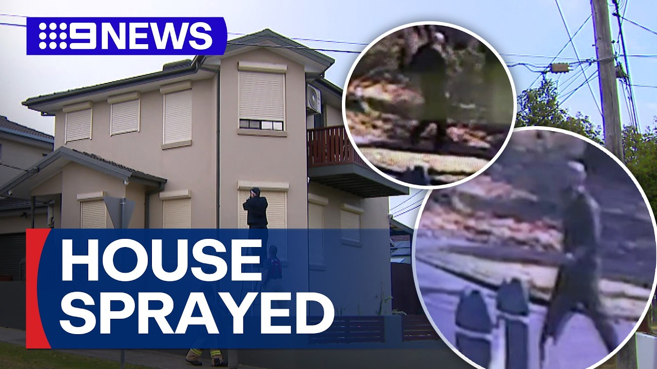Man faces court after allegedly spraying bullets at a Melbourne home | 9 News Australia